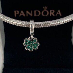 Pandora Green Clover Charm